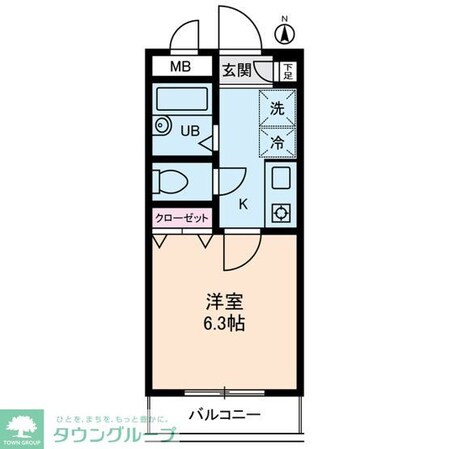 パルムドールハイムの物件間取画像
